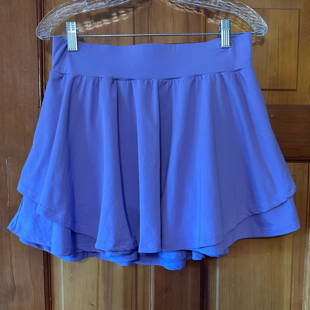 IUGA Purple High Waist Activewear Skort with Pockets
